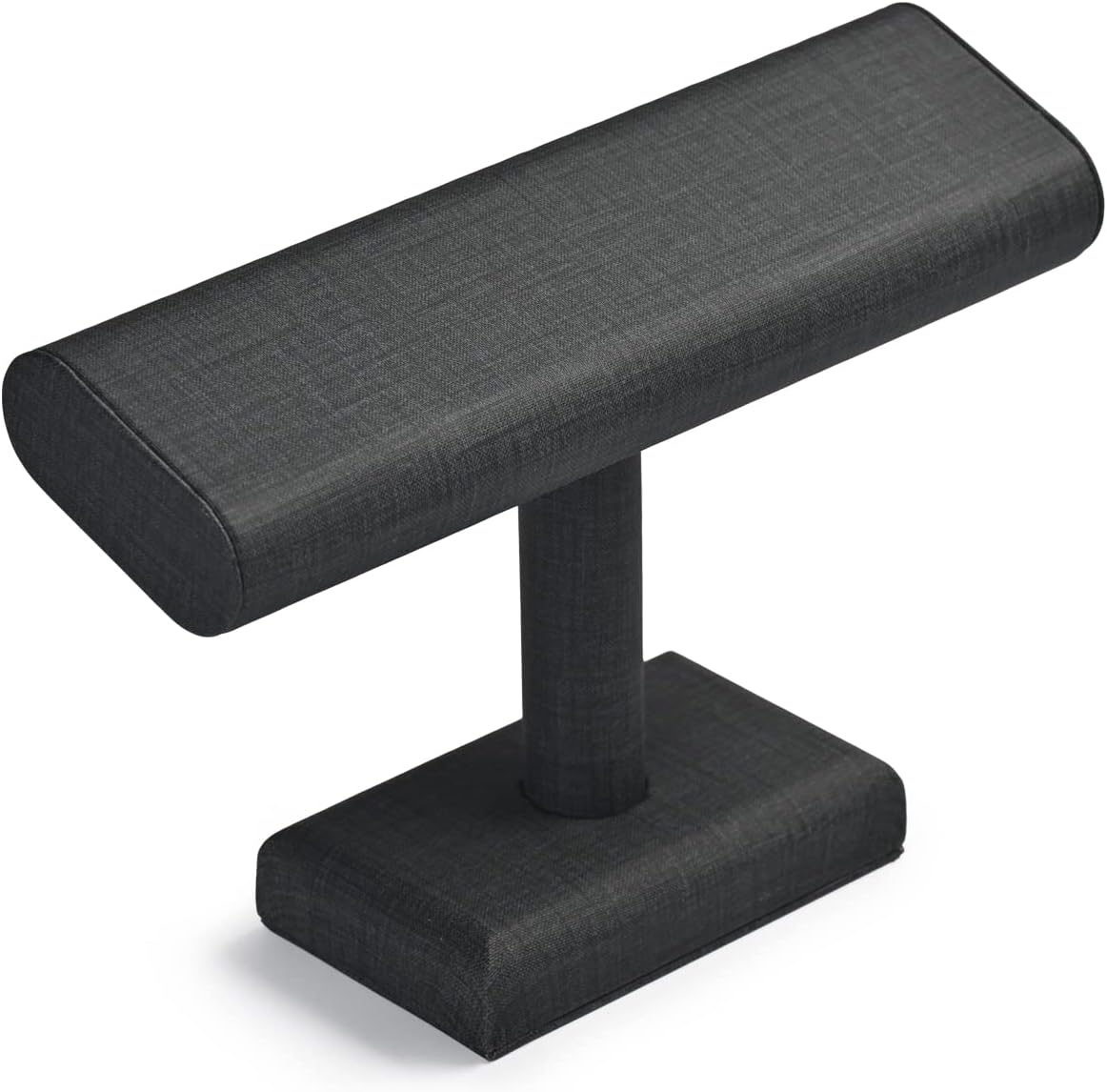 Oirlv PU Leder Uhrenständer Armbandständer Display Uhrenhalter Organizer Uhrenständer T-Bar Display Schmuckständer Armband Organizer(Schwarz) - 2 Oirlv PU Leder Uhrenständer Armbandständer Display Uhrenhalter Organizer Uhrenständer T-Bar Display Schmuckständer Armband Organizer(Schwarz) - 2