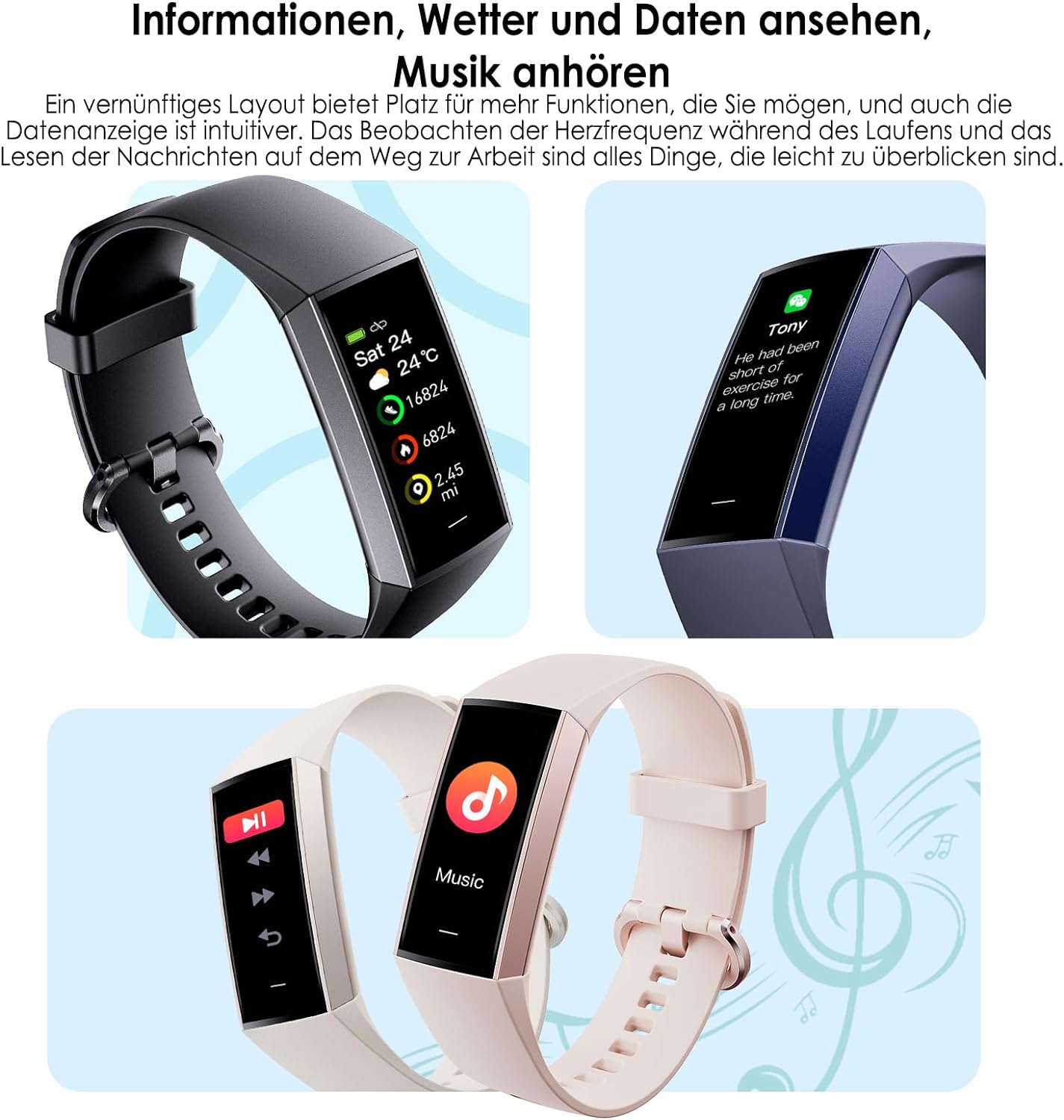 Fitnessuhr Damen Schmal Uhr mit Schrittzähler Damen Fitness Tracker Pulsuhr Fitnessuhr ohne App und Handy Smartwatch Sportuhren Fitness Uhr mit Whatsapp Funktion Laufuhr Rosa Rosegold Elegant - 7 Fitnessuhr Damen Schmal Uhr mit Schrittzähler Damen Fitness Tracker Pulsuhr Fitnessuhr ohne App und Handy Smartwatch Sportuhren Fitness Uhr mit Whatsapp Funktion Laufuhr Rosa Rosegold Elegant - 7