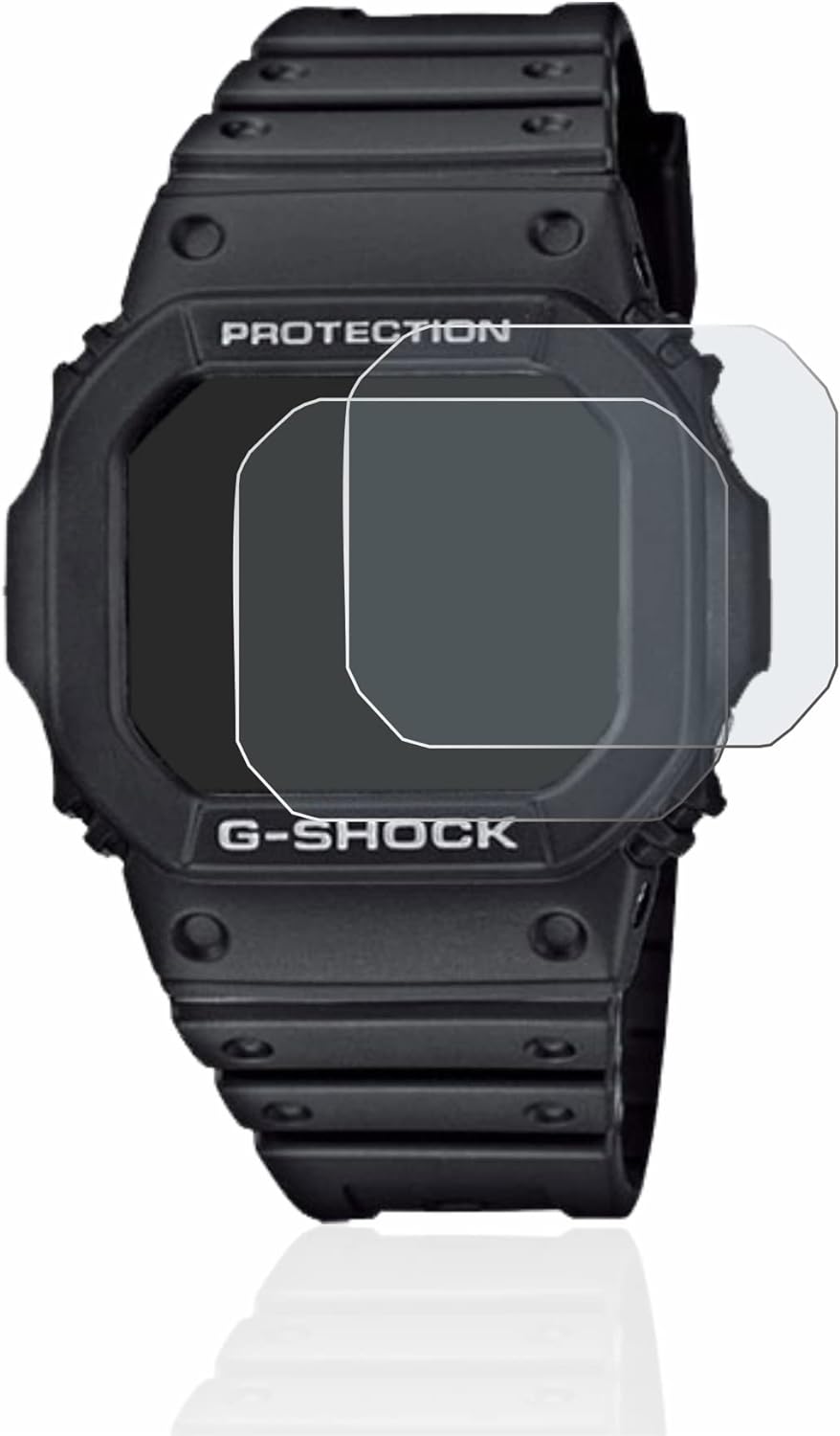 BROTECT Entspiegelungs-Schutzfolie für Casio G-Shock GW-M5610-1ER (2 Stück) Matte Displayschutz-Folie, Anti-Reflex, Anti-Fingerprint - 1 BROTECT Entspiegelungs-Schutzfolie für Casio G-Shock GW-M5610-1ER (2 Stück) Matte Displayschutz-Folie, Anti-Reflex, Anti-Fingerprint - 1