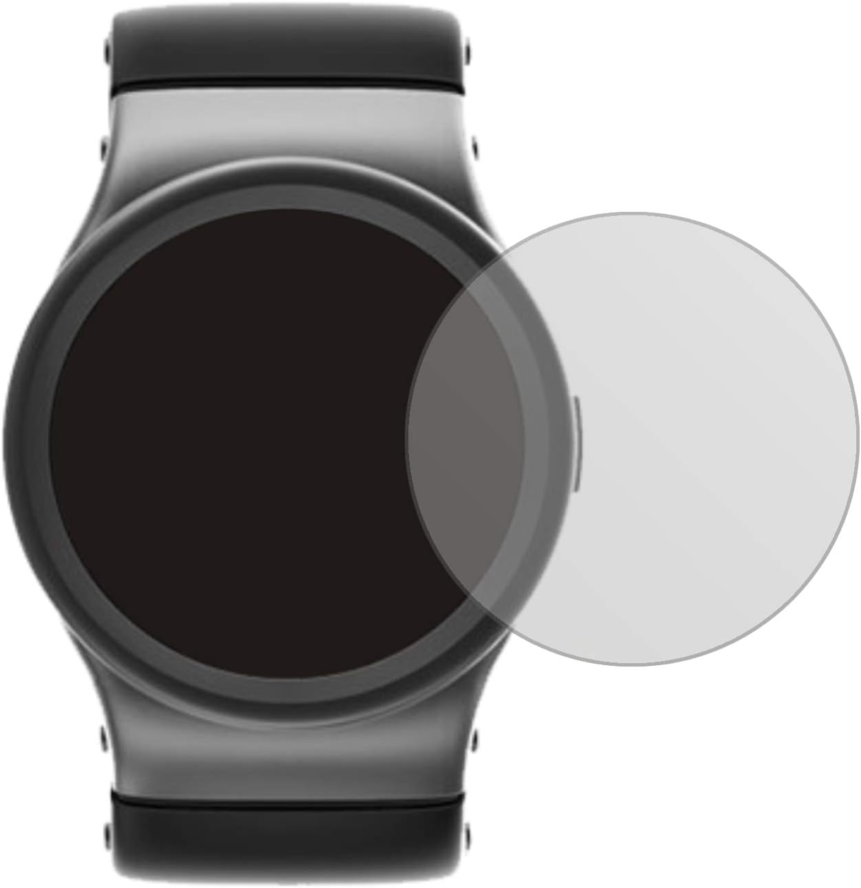 dipos I 6x Schutzfolie matt kompatibel mit 20 mm Durchmesser Uhr Folie Displayschutzfolie - 2