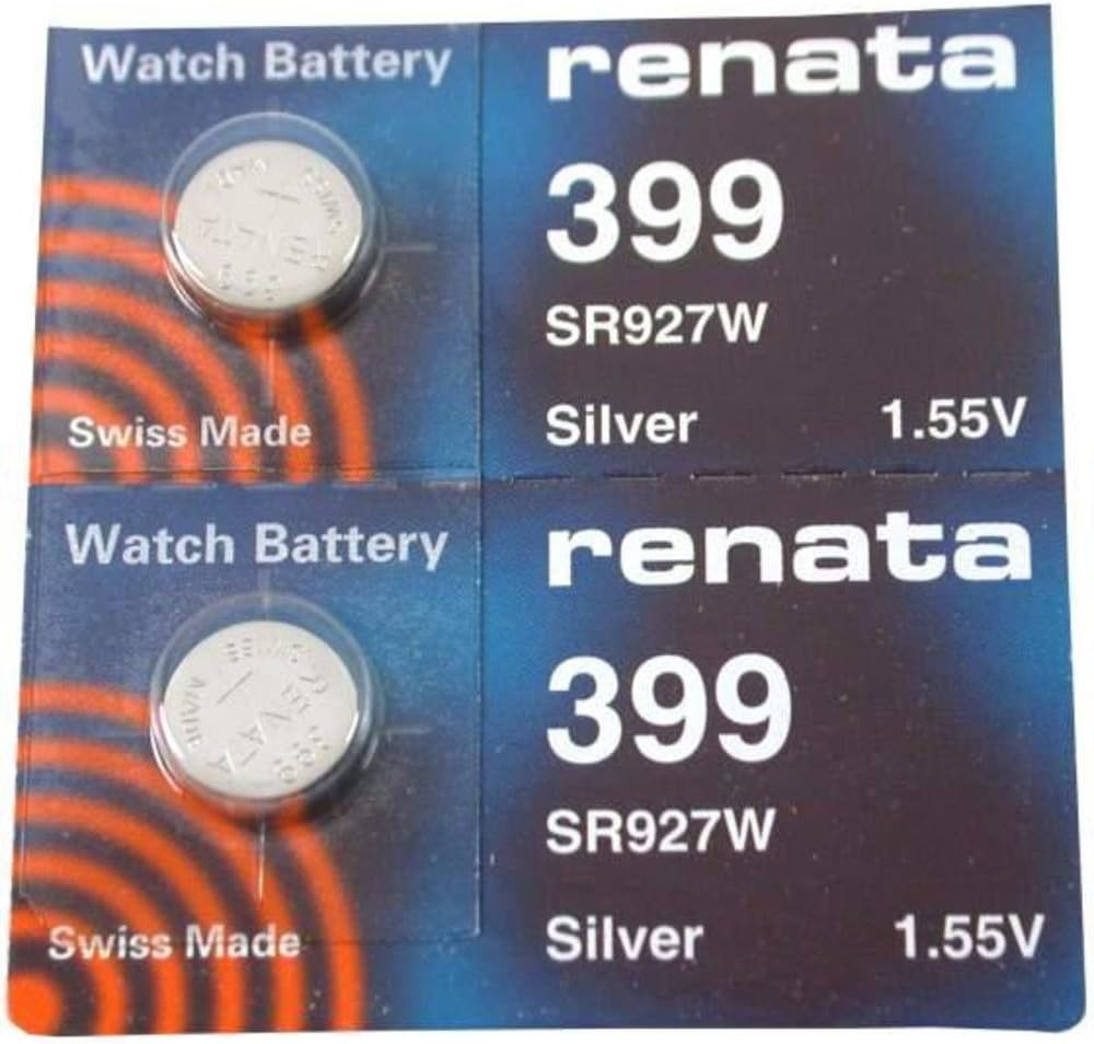 Renata Uhrenbatterien #399, 2 Stück - 1