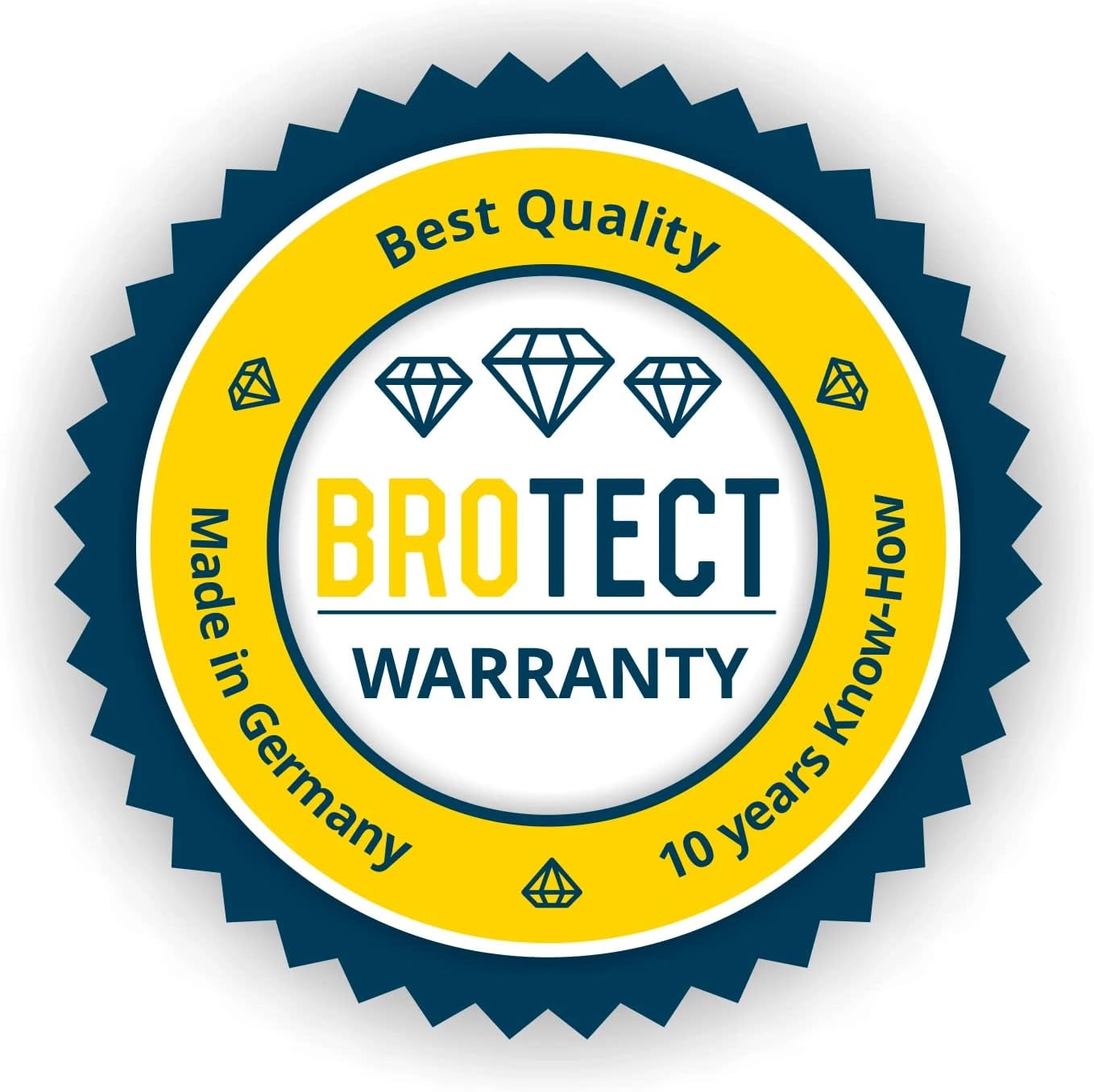 BROTECT Panzerglasfolie für Armbanduhren (Kreisrund, ø: 33.5 mm) (3 Stück) Schutzglas Schutzfolie [Extrem Kratzfest 9H, Anti-Fingerprint - 7 BROTECT Panzerglasfolie für Armbanduhren (Kreisrund, ø: 33.5 mm) (3 Stück) Schutzglas Schutzfolie [Extrem Kratzfest 9H, Anti-Fingerprint - 7