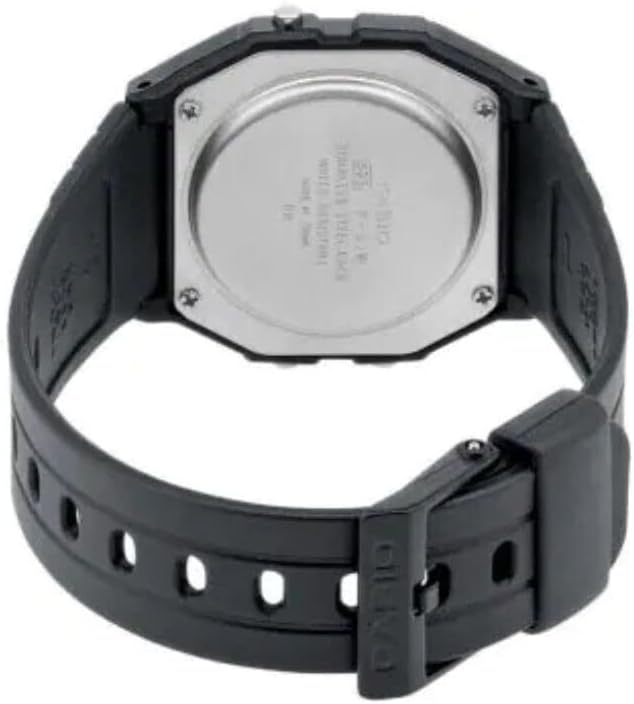 Casio Collection Unisex Digital Armbanduhr F-91W Schwarz - 2