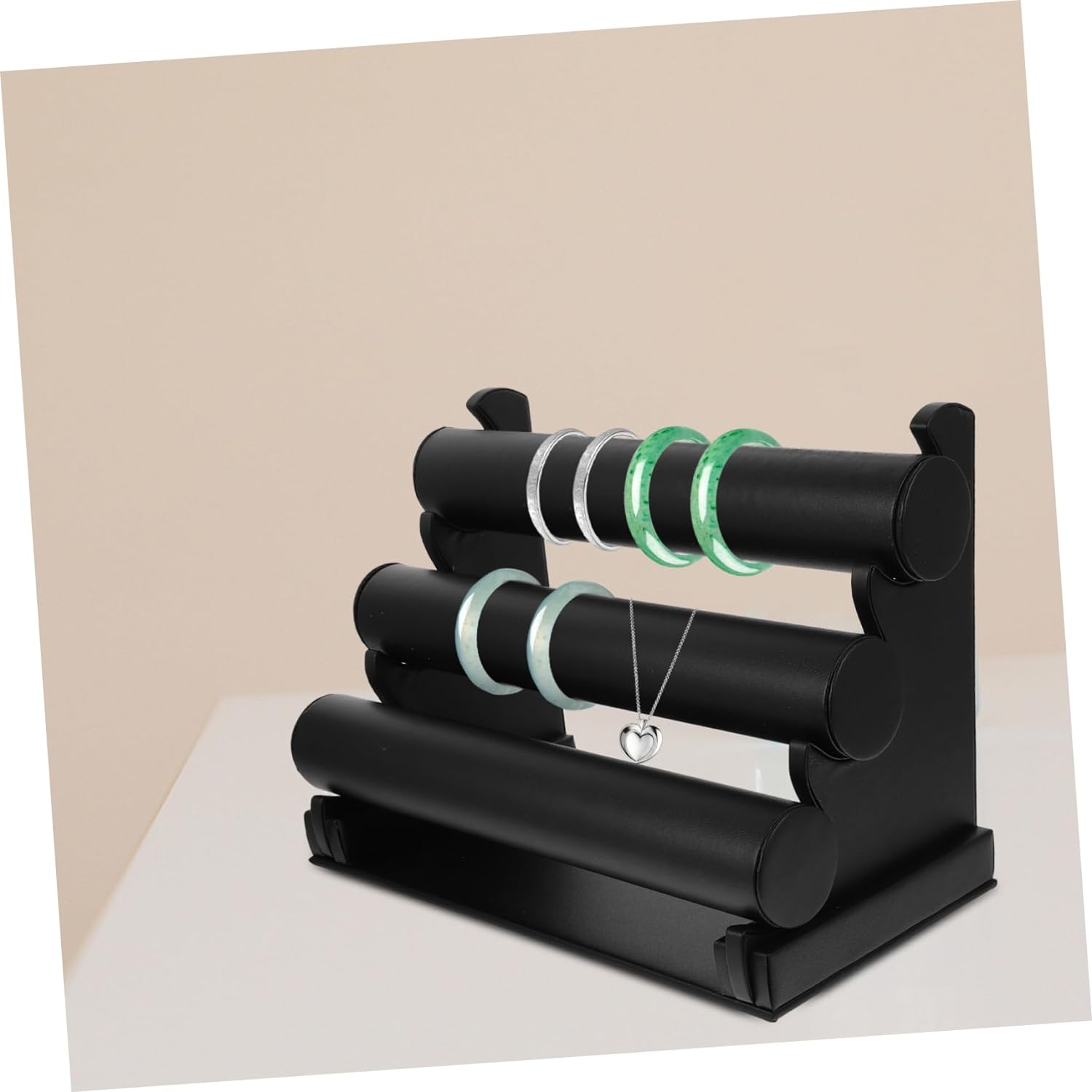 Cabilock Schmuckständer,Schmuckhalter,Armbandständer,Schmuckaufbewahrung,für Aufbewahrung Schmuck,Uhren,Ketten,Armbänder,Haarreifen Ständer 20X25.5X17CM Schwarz - 5 Cabilock Schmuckständer,Schmuckhalter,Armbandständer,Schmuckaufbewahrung,für Aufbewahrung Schmuck,Uhren,Ketten,Armbänder,Haarreifen Ständer 20X25.5X17CM Schwarz - 5