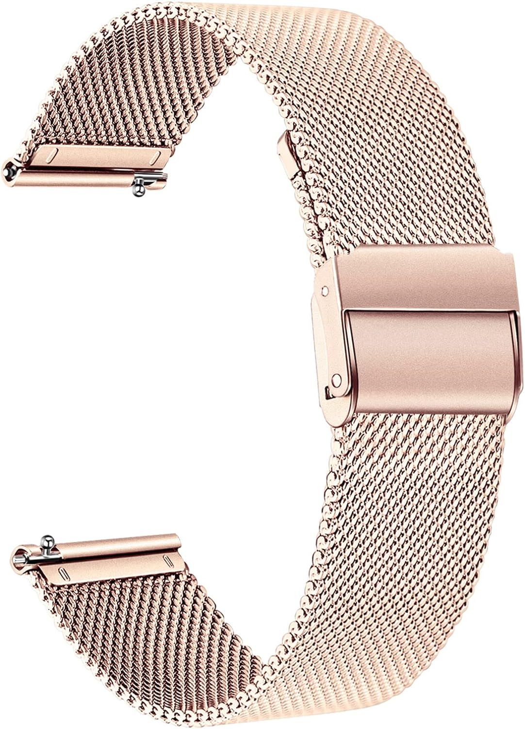 TRUMiRR Kompatibel mit Galaxy Watch6/Galaxy Watch6 Classic/Galaxy Watch 5/Galaxy Watch 4/Watch Active/Active2 Armband,Mesh Gewebte Edelstahl Uhrenarmband Metall Armband für Samsung Galaxy Watch 6 5 4 Pink Gold & Galaxy Watch4/Watch5 - 2 TRUMiRR Kompatibel mit Galaxy Watch6/Galaxy Watch6 Classic/Galaxy Watch 5/Galaxy Watch 4/Watch Active/Active2 Armband,Mesh Gewebte Edelstahl Uhrenarmband Metall Armband für Samsung Galaxy Watch 6 5 4 Pink Gold & Galaxy Watch4/Watch5 - 2