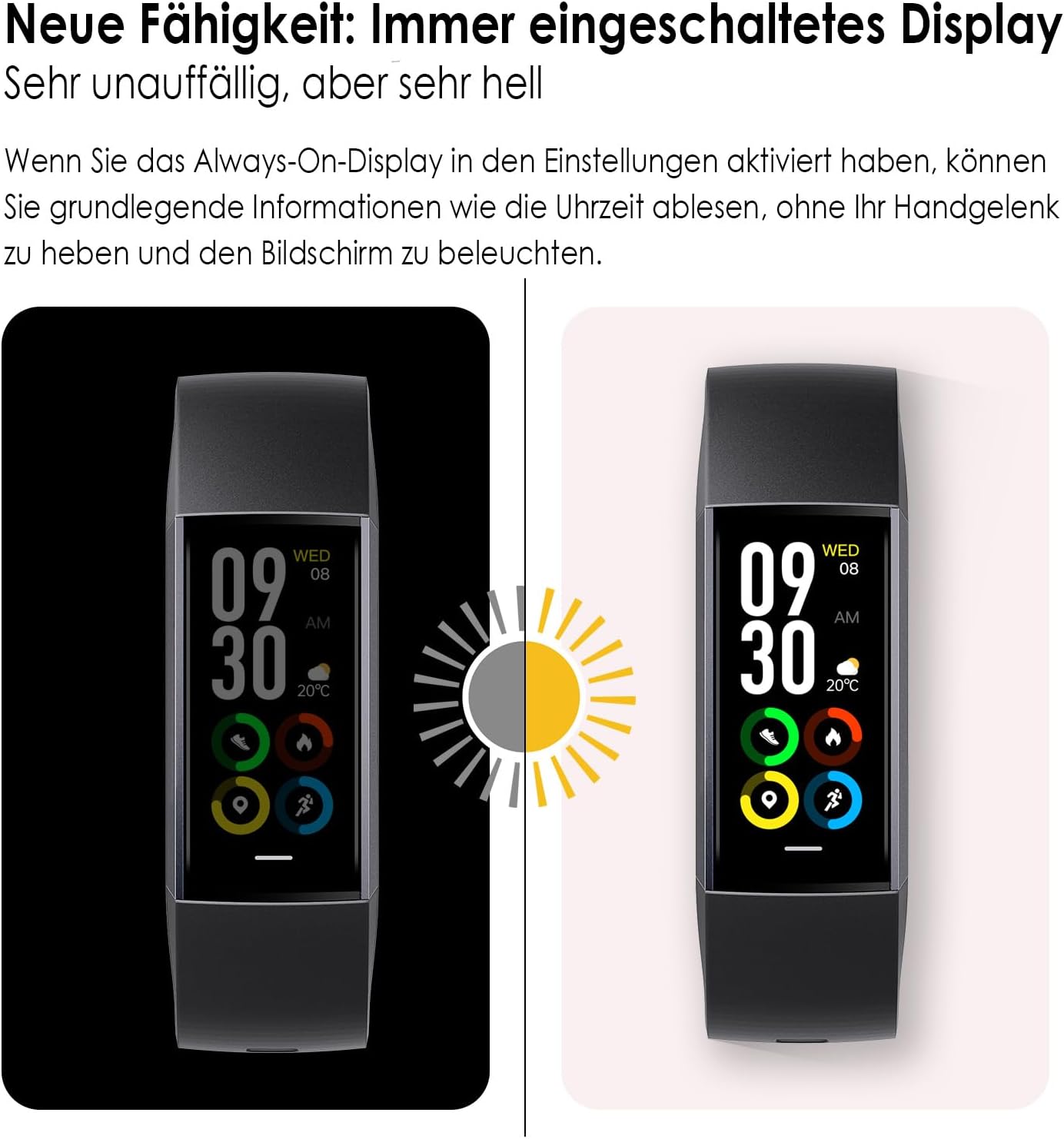 Fitnessuhr Damen Schmal Uhr mit Schrittzähler Damen Fitness Tracker Pulsuhr Fitnessuhr ohne App und Handy Smartwatch Sportuhren Fitness Uhr mit Whatsapp Funktion Laufuhr Rosa Rosegold Elegant - 6 Fitnessuhr Damen Schmal Uhr mit Schrittzähler Damen Fitness Tracker Pulsuhr Fitnessuhr ohne App und Handy Smartwatch Sportuhren Fitness Uhr mit Whatsapp Funktion Laufuhr Rosa Rosegold Elegant - 6