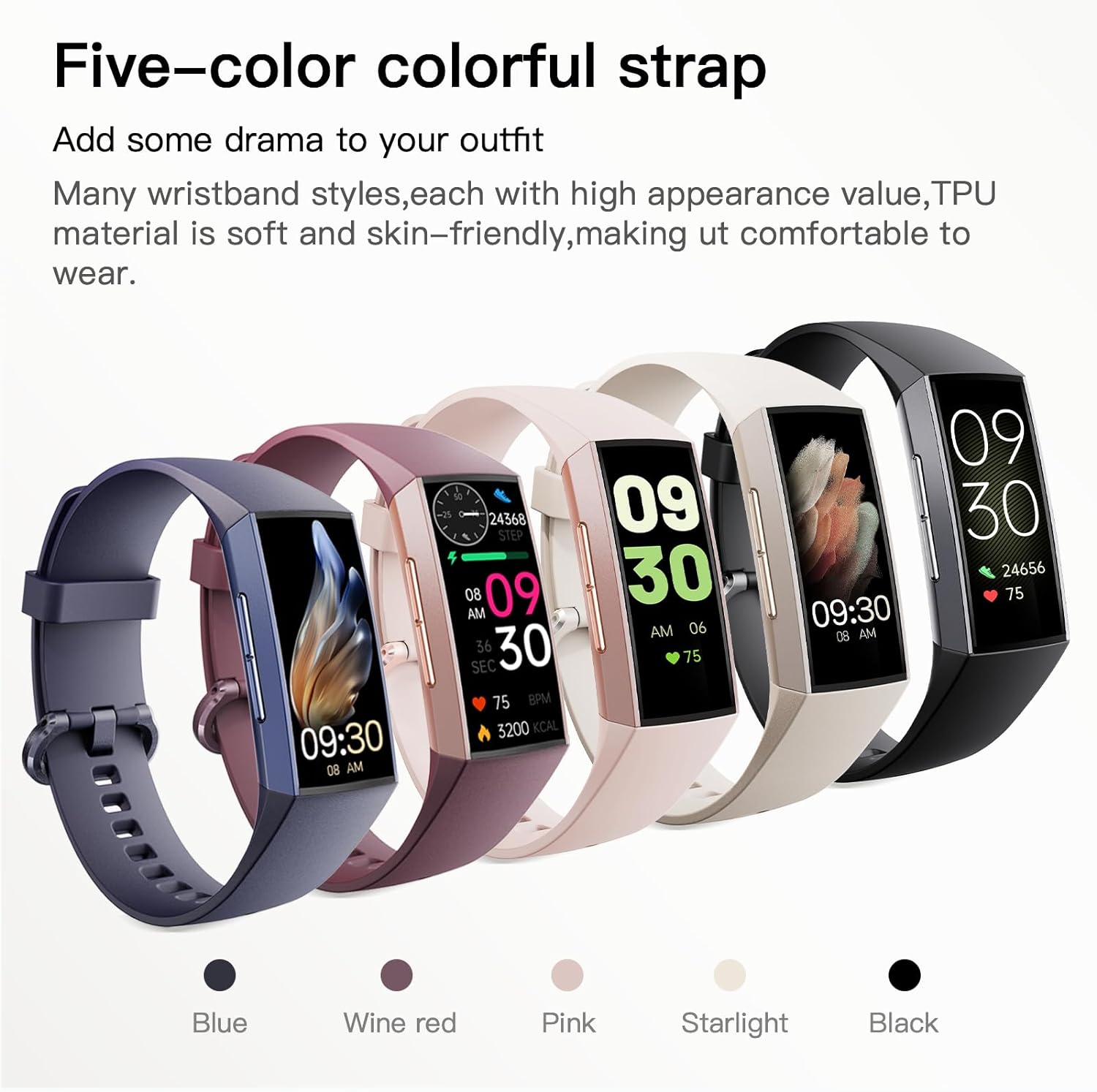findtime Fitnessuhr Herren Blutdruckmessung Gesundheitsuhr Schlaftracker Fitness Tracker Herren Smartwatch Sportuhr Schrittzähler ohne App und Handy Fitnessuhr Damen Schmal Pulsuhr Android IOS schwarz - 6 findtime Fitnessuhr Herren Blutdruckmessung Gesundheitsuhr Schlaftracker Fitness Tracker Herren Smartwatch Sportuhr Schrittzähler ohne App und Handy Fitnessuhr Damen Schmal Pulsuhr Android IOS schwarz - 6